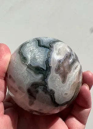 Moss Agate Sphere