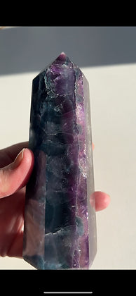 Rainbow Fluorite Tower