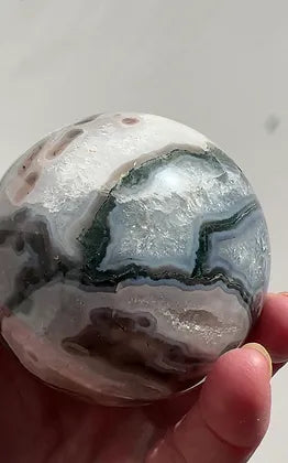 Moss Agate Sphere