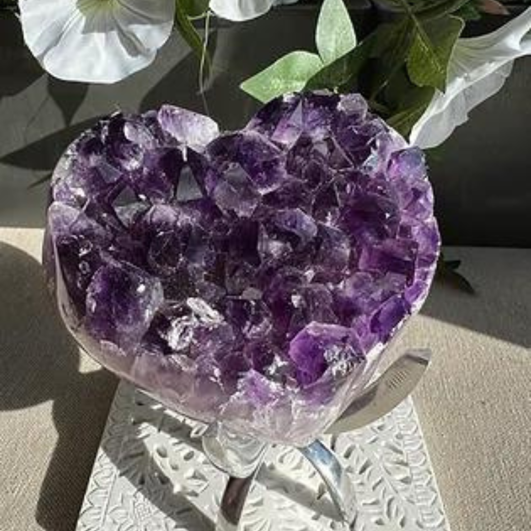 Amethyst Heart