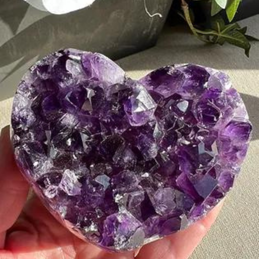 Amethyst Heart