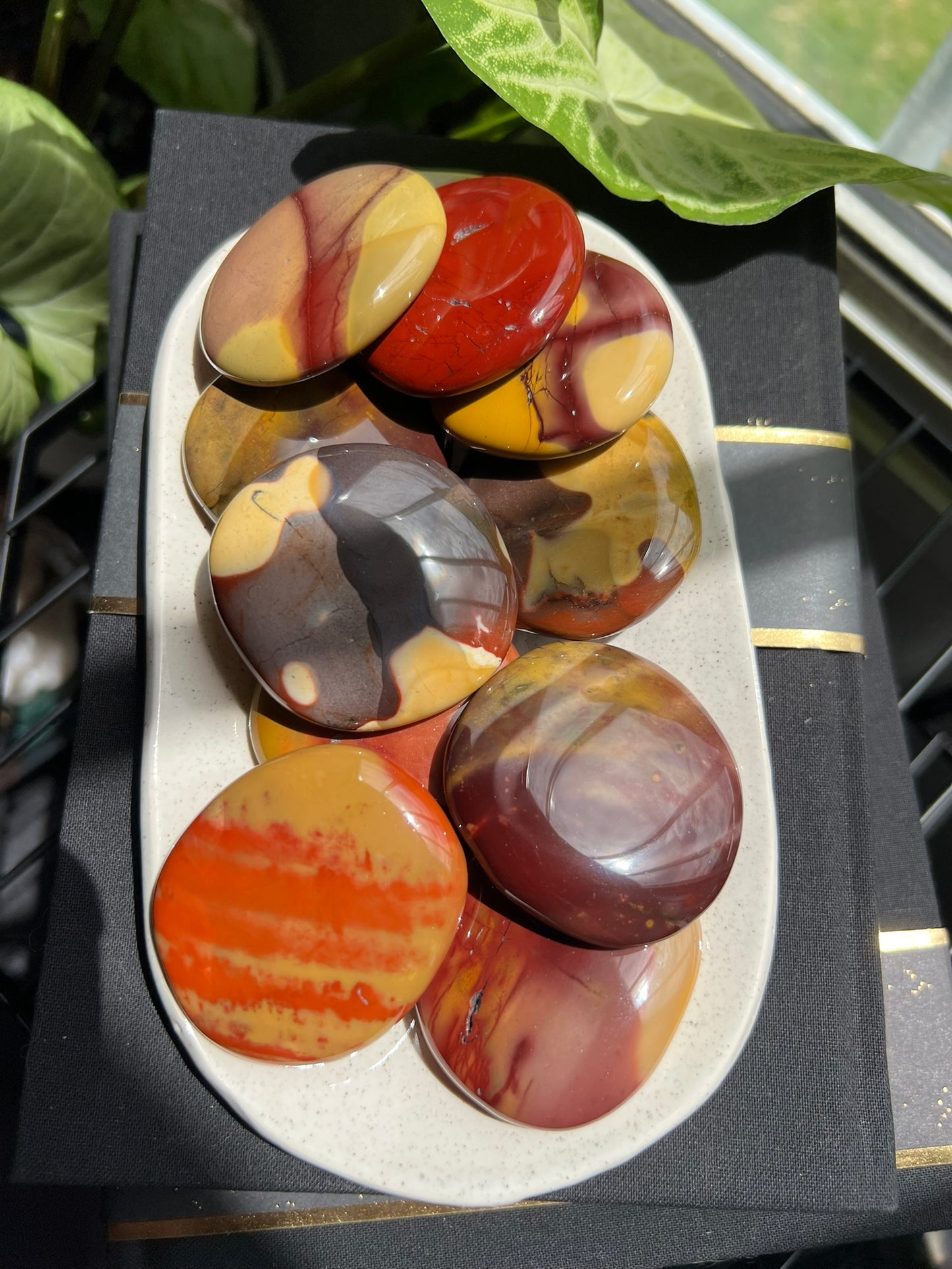 Mookaite Flat Stone