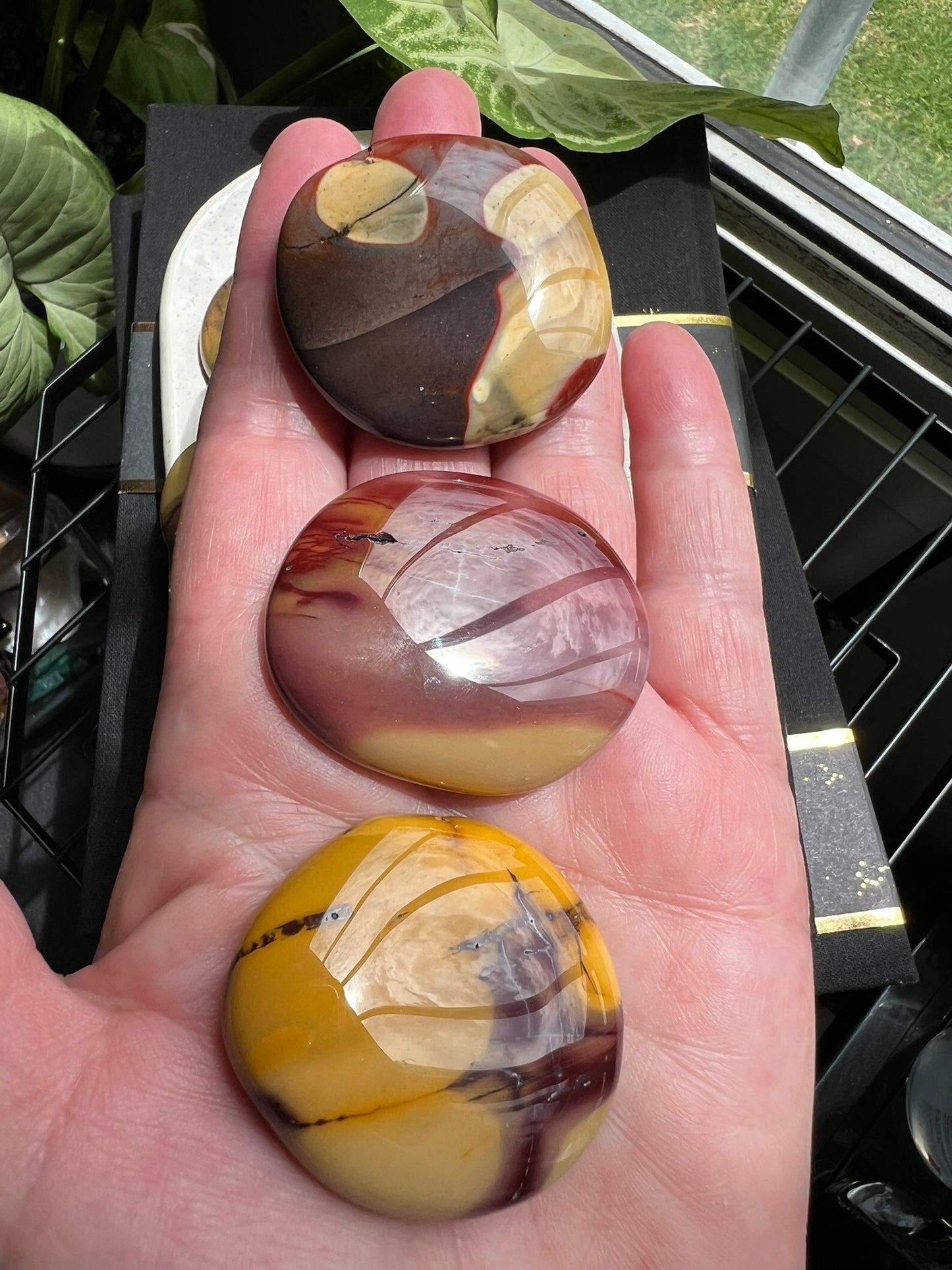 Mookaite Flat Stone