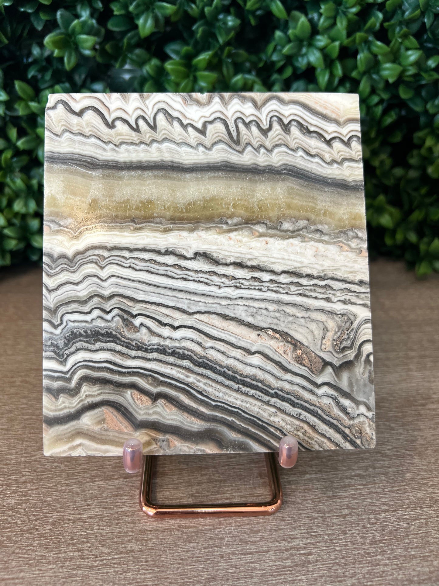 Zebra Calcite Slab