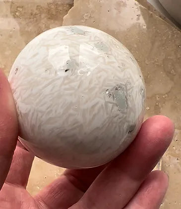 Scolecite Sphere