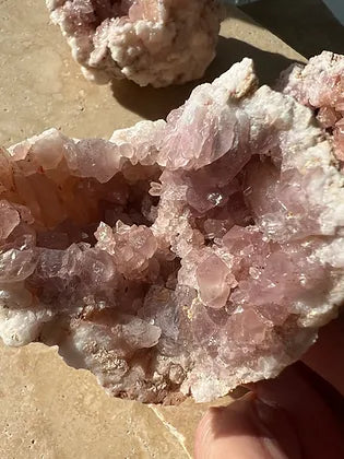 Pink Amethyst Geode