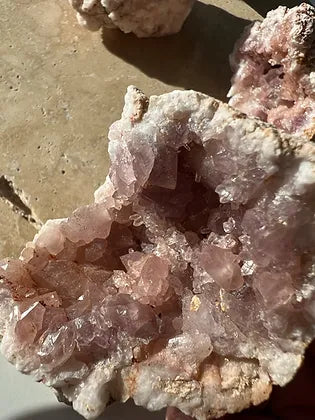 Pink Amethyst Geode