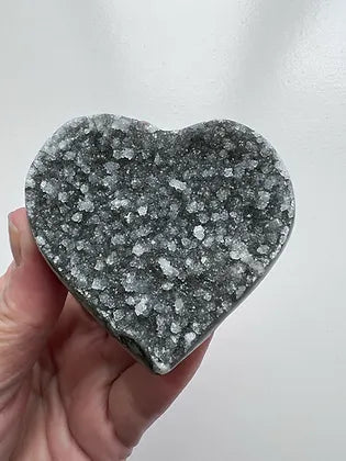 Uruguay Rainbow Druzy Amethyst on Cut Base