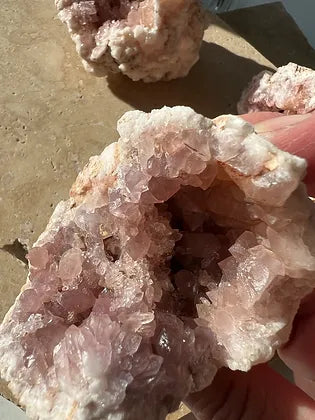 Pink Amethyst Geode