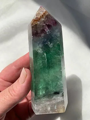 Rainbow Fluorite Tower
