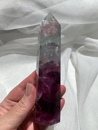 Rainbow Fluorite Tower