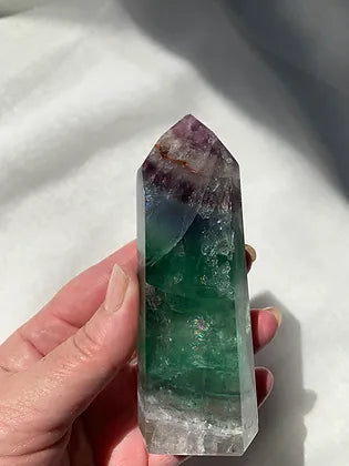 Rainbow Fluorite Tower