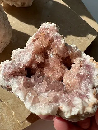 Pink Amethyst Geode