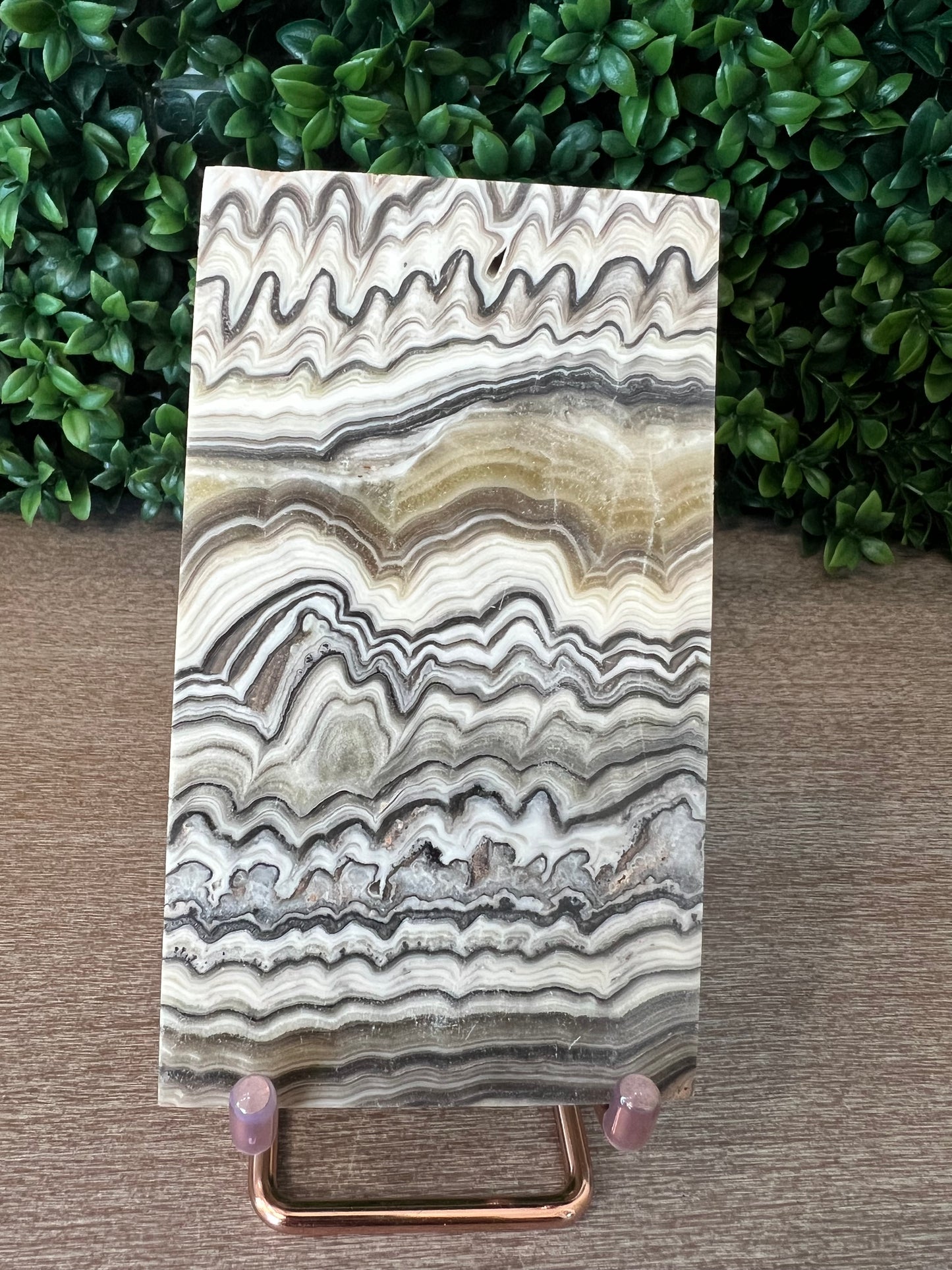 Zebra Calcite Slab