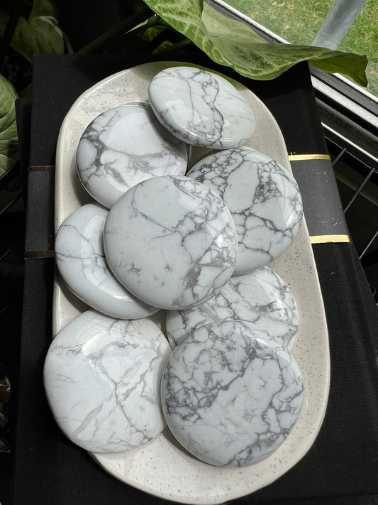 Howlite Flat Stone