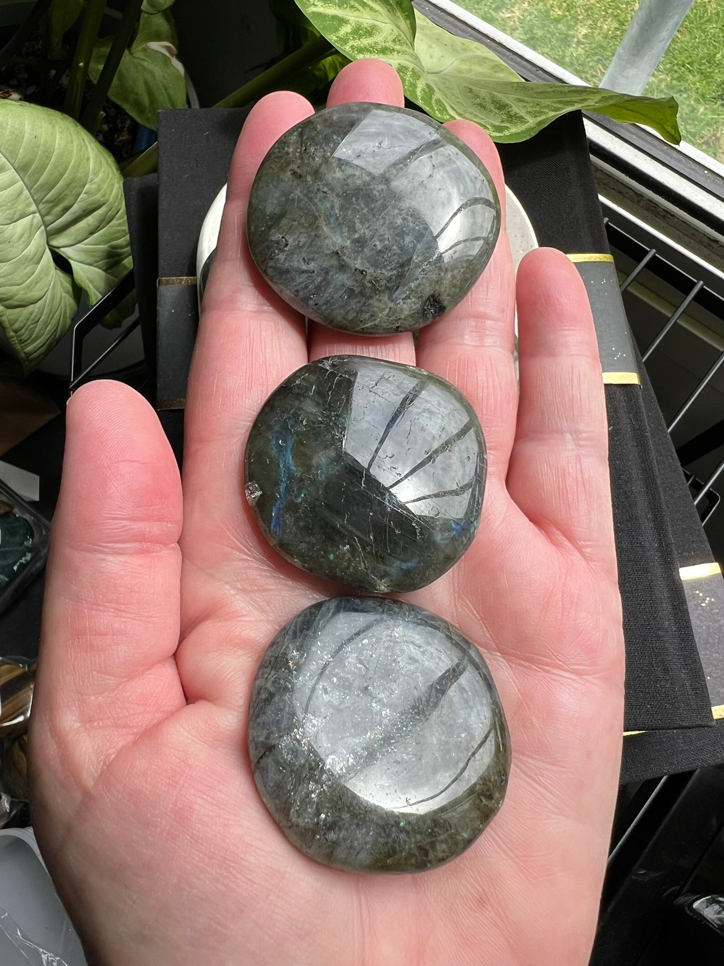 Labradorite Flat Stone