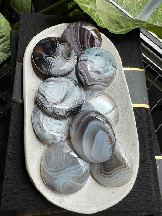 Botswana Agate Flat Stone