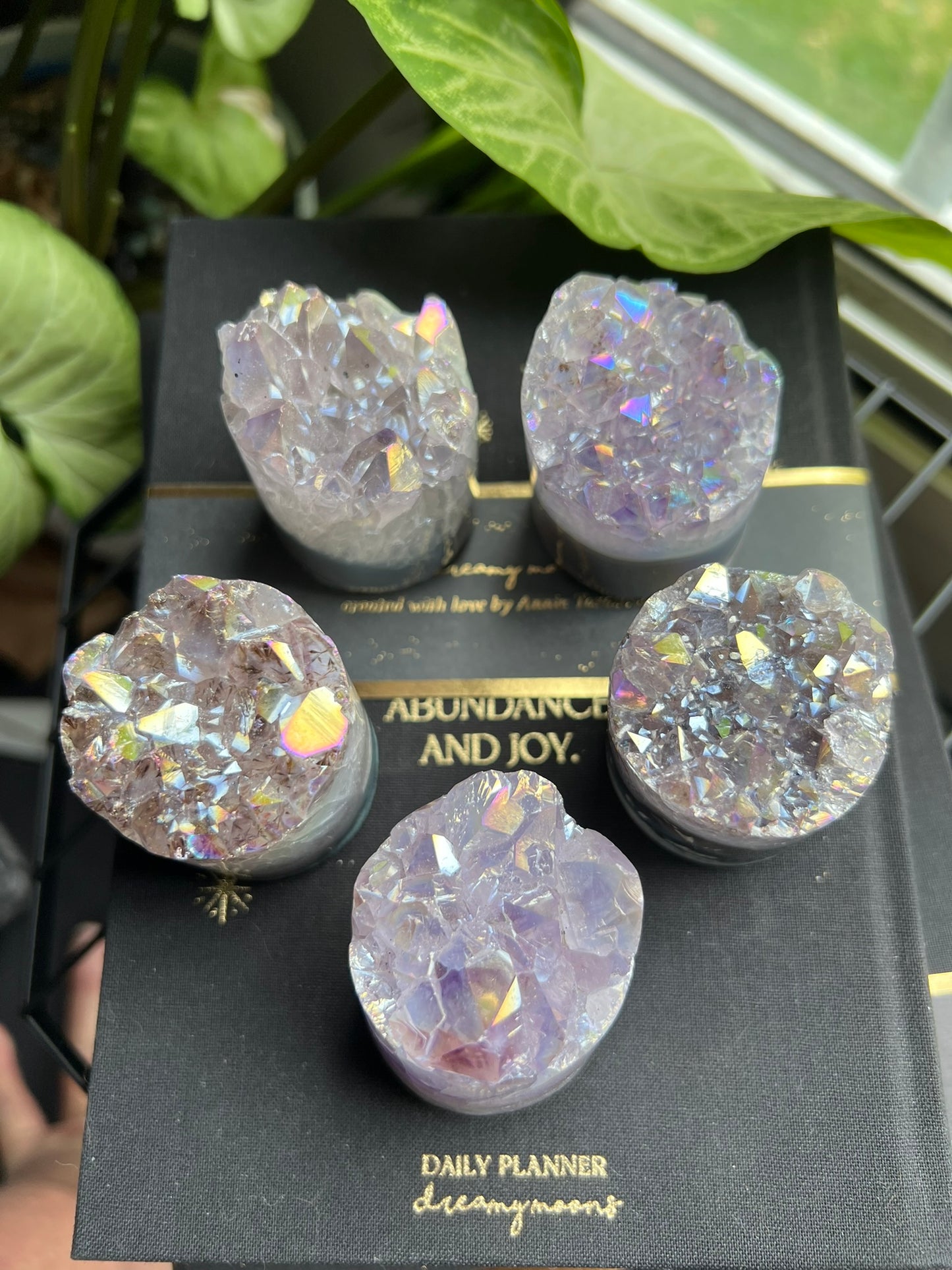 Aura Amethyst Cores