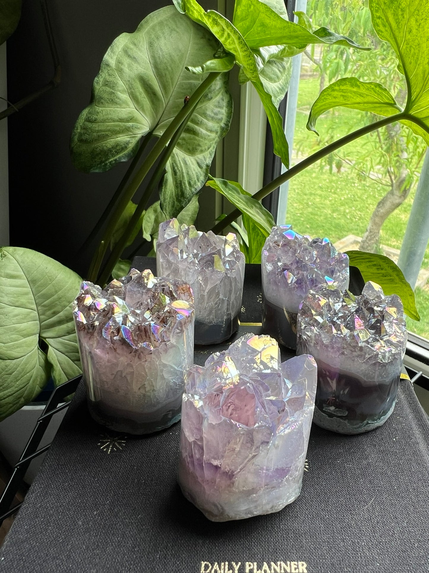 Aura Amethyst Cores