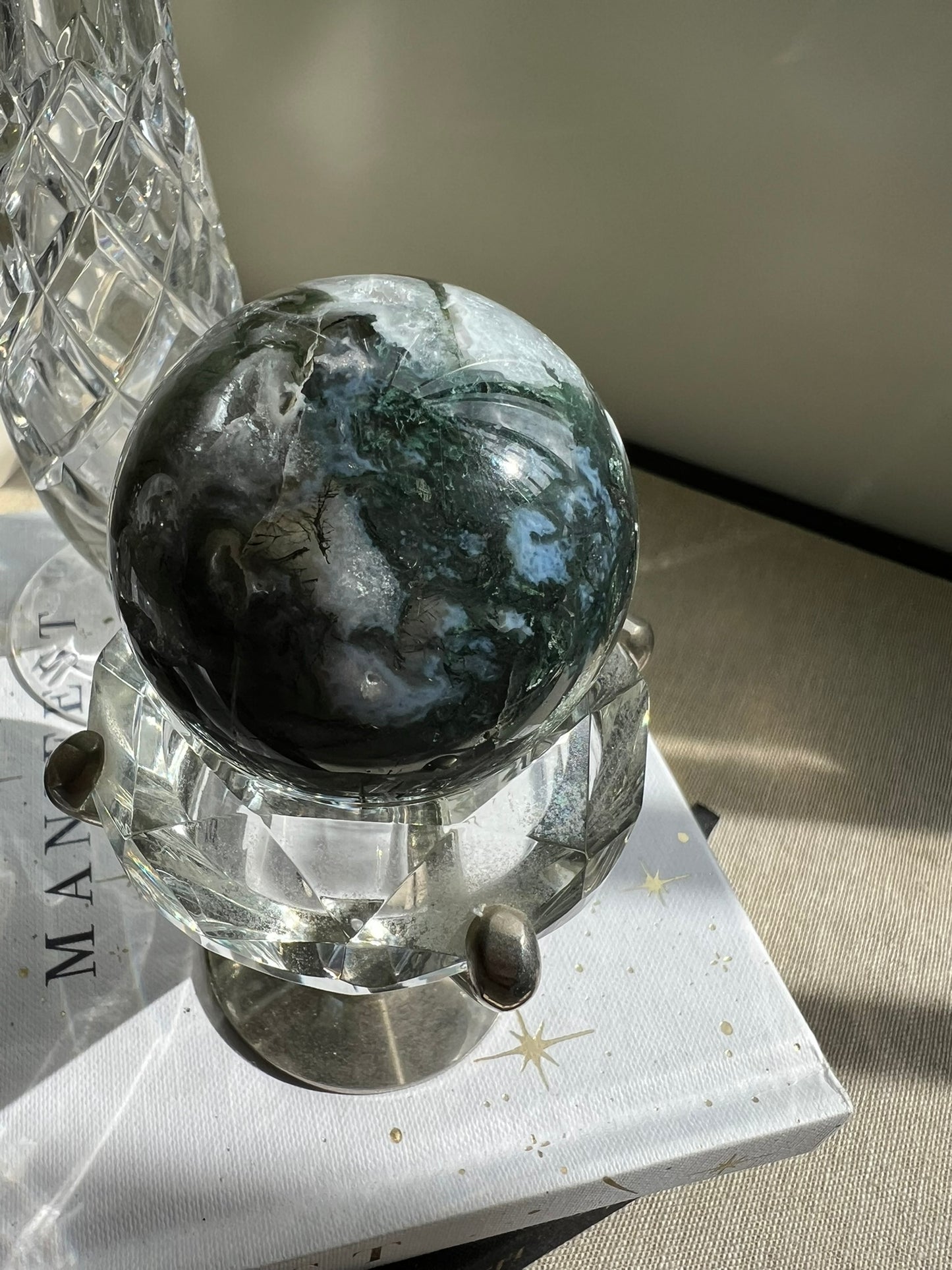 Moss Agate Sphere