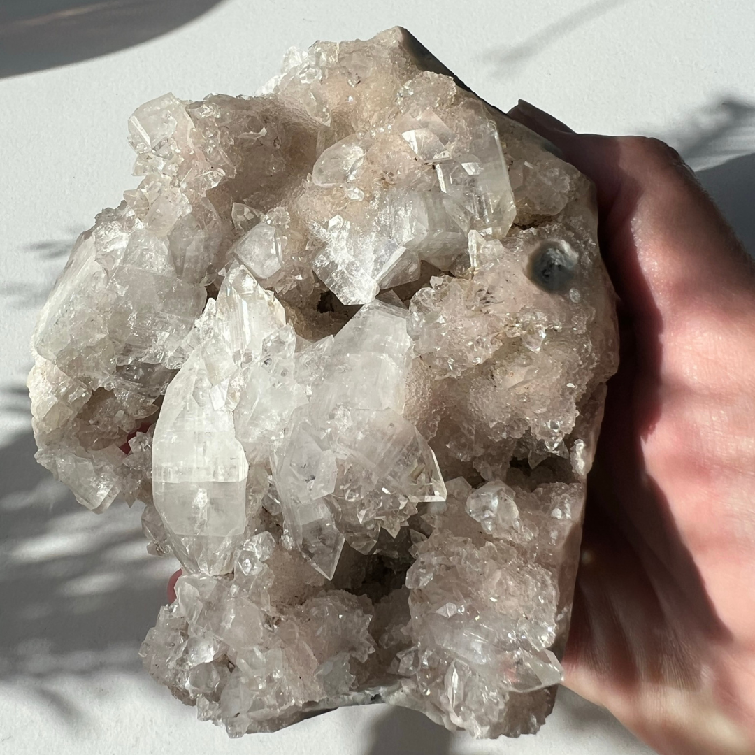 AA Grade Apophyllite Cluster