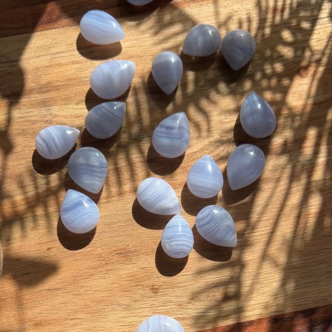 Blue Lace Agate Teardrop