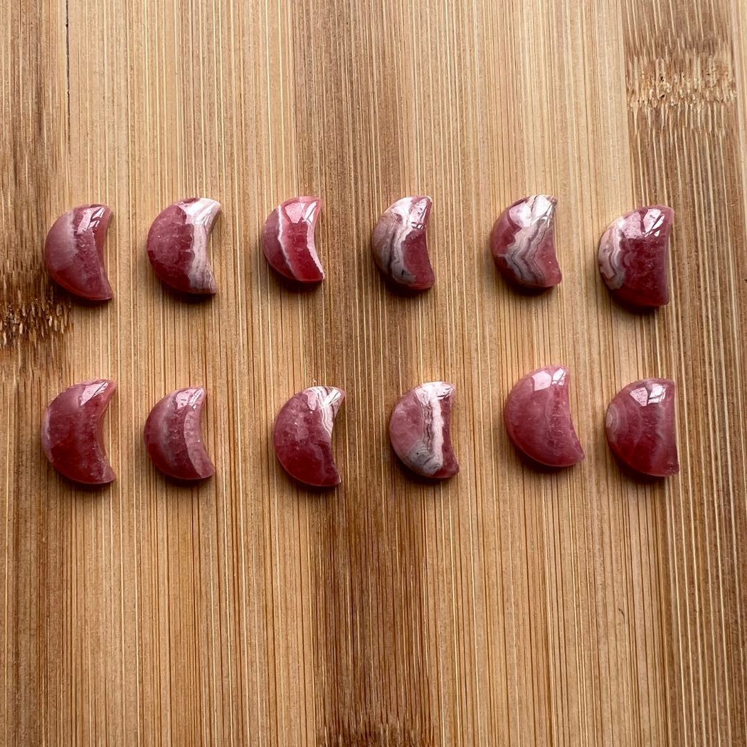 Rhodochrosite Mini Moons