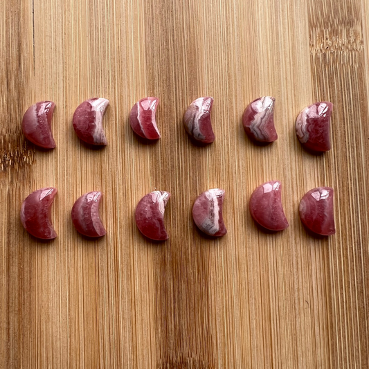 Rhodochrosite Mini Moons