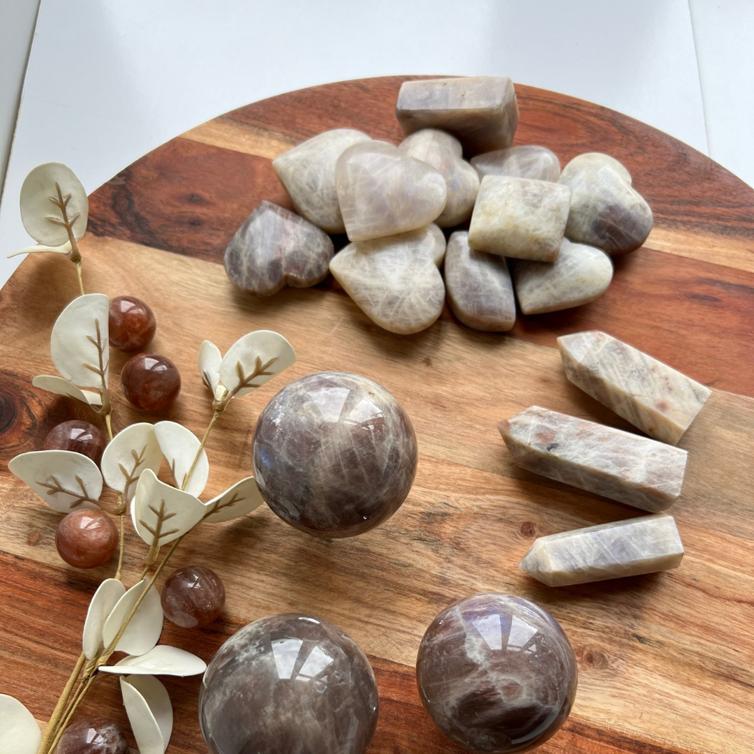 Sunstone/Moonstone Hearts & Shapes